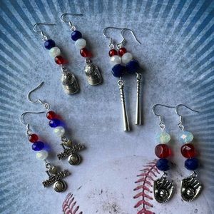 Handcrafted! Support your favorite baseball team! Phillies!!